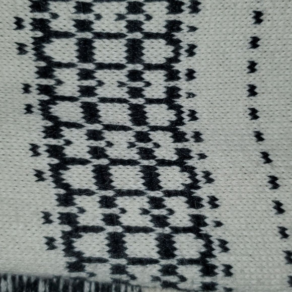 Label of Graded Goods Knit Longline Open Front Sweater Vest Medium Hippie - Picture 7 of 8